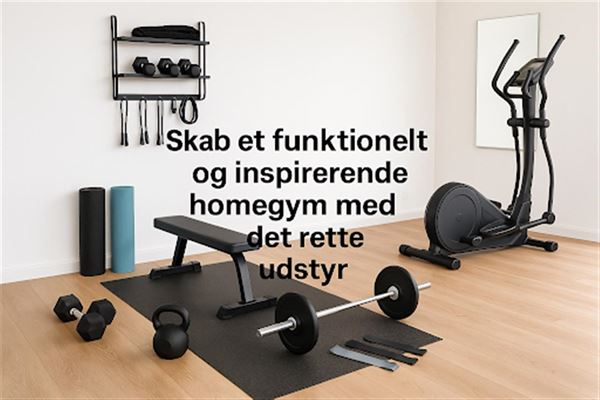 Skab et funktionelt og inspirerende homegym med det rette udstyr