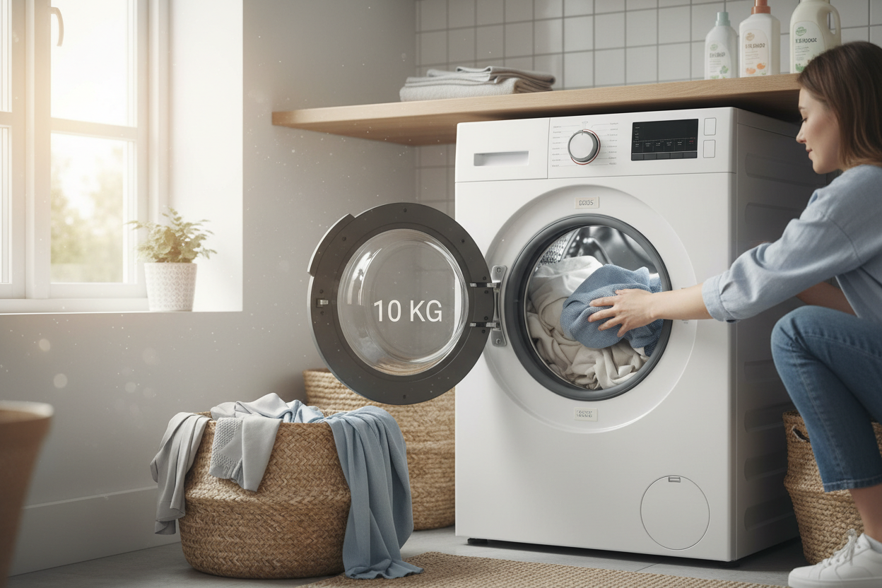 Vaskemaskine 10 kg: Den ultimative guide til store vaske